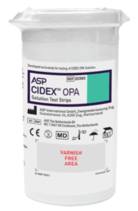 CIDEX™ OPA – testovací proužky 15 ks